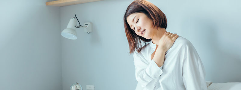 寝違えのイメージ