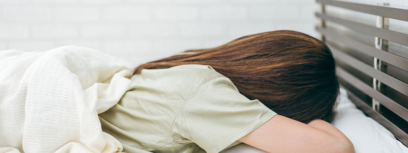 睡眠中のイメージ