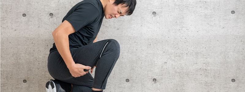 肉離れのイメージ