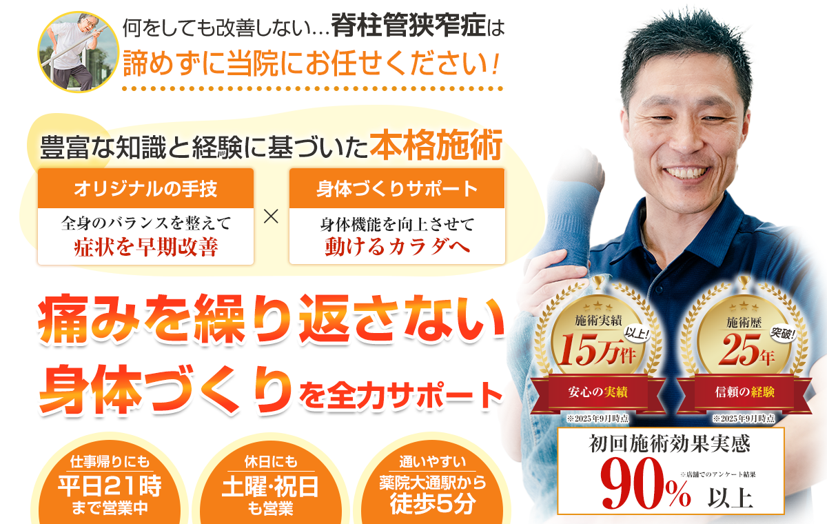 脊柱管狭窄症用headPC