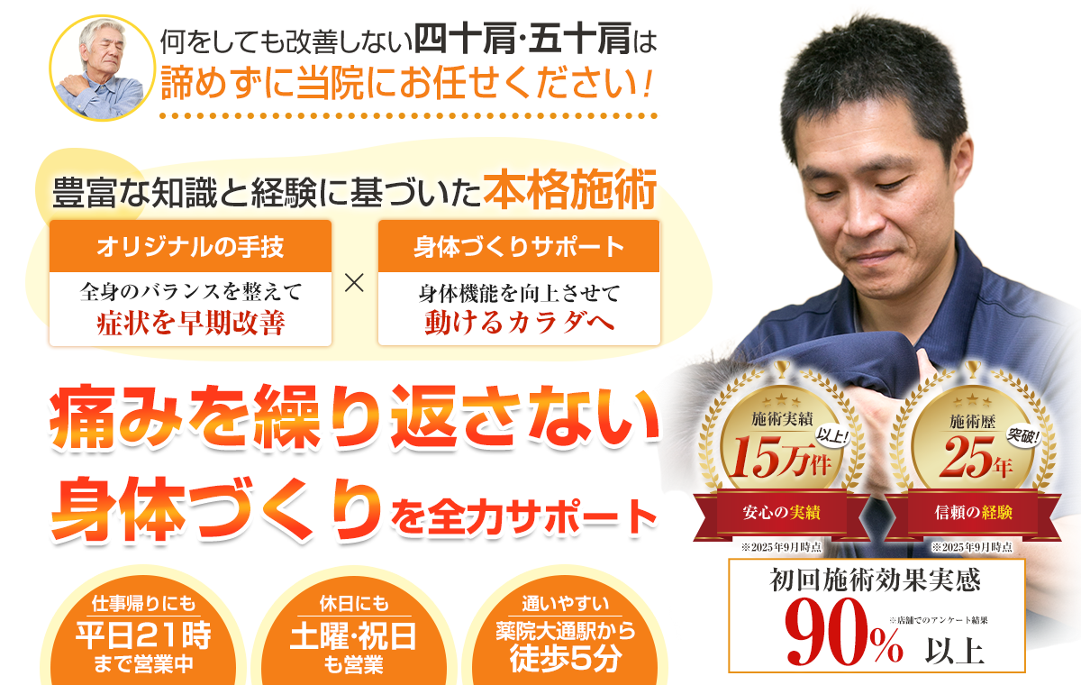 四十肩・五十肩headPC