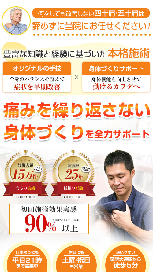 四十肩・五十肩headSP