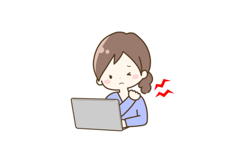 肩こり女性③